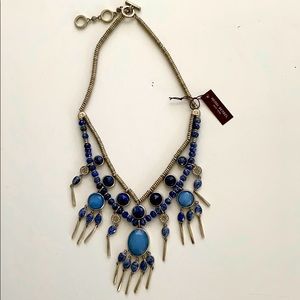 Henri Bendel Blue Stone Fashion Necklace